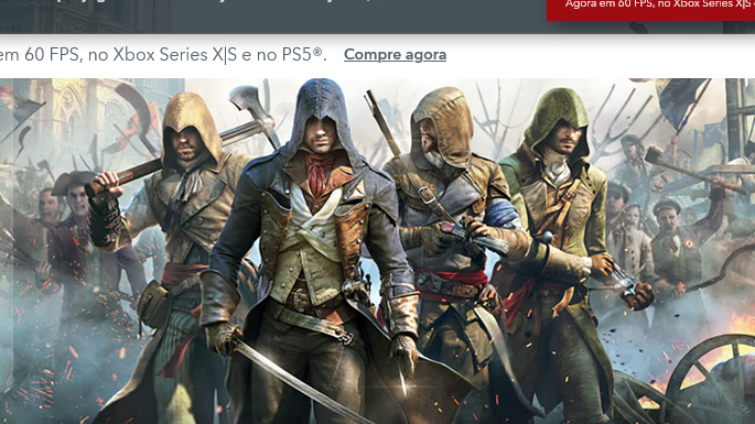 Imagem do jogo Ensino de História - Assassin’s Creed Unity